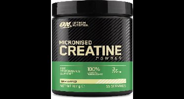 Optimum Nutrition Micronized Creatine Powder - Creatine Poeder - Creatine Monohydraat - 1 Pot - 187 gram (55 doseringen)