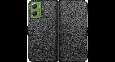 Just in Case hoesje geschikt voor Motorola Moto G06 / G06 Power Hoesje met Pasjeshouder - Bookcase Classic - Zwart
