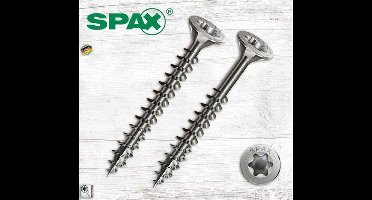 Spax spaanplaatschroef vz pk 4.5x55mm pz2