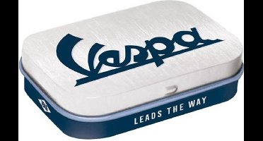 Vespa Leads The Way Pepermunt Blik mint box 4 x 6 cm