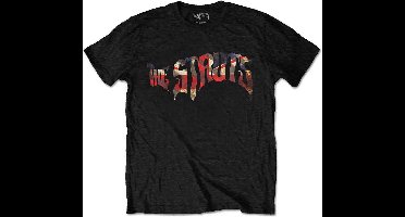 The Struts - Union Jack Logo Heren T-shirt - L - Zwart