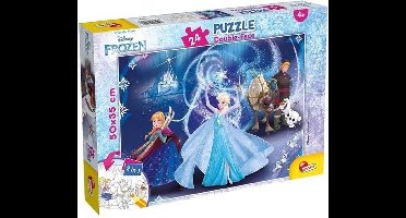 Lisciani - Frozen - Double face - puzzel - 24 stukjes