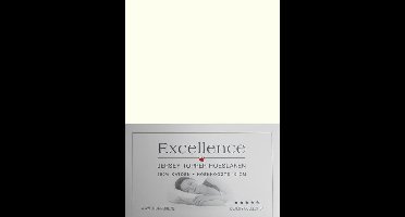 Excellence Jersey Topper Hoeslaken - Tweepersoons - 140x200/210 cm - Natural