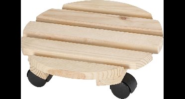 Plantentrolley Economy - ø 30 cm - Licht Gebeitst