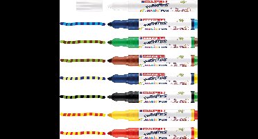 edding 13/8 S Funtastics Magic Marker set - assorti 8 stuks - 3mm - zomervakantie - kindercadeau