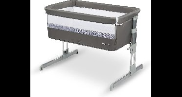 Bebeconfort Calidoo Co-Sleeper - Grey Mist - 2-in-1 babybedje - Hoogte verstelbaar