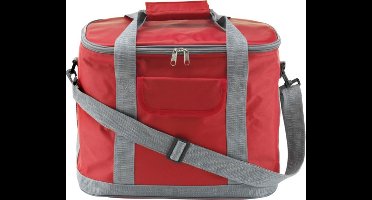 Brand Polyester koeltas rood 27L