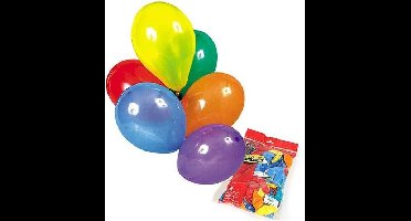 Helium ballonnen 100 stuks assortie kleuren nr 10