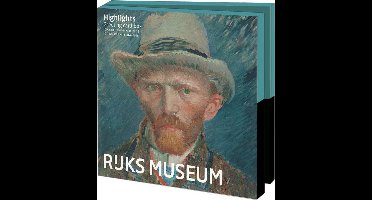 Kaartenmapje met env, vierkant: Highlights, Collection Rijksmuseum