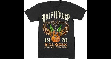 Uriah Heep - Still Rocking Heren T-shirt - M - Zwart