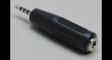 BKL Electronic 1102056 Jackplug-adapter Jackplug male 2,5 mm - Jackplug female 3,5 mm Stereo Aantal polen: 4 Inhoud: 1