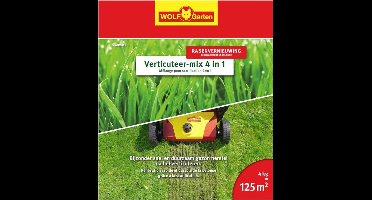 WOLF-Garten verticuteermix V-MIX 125 - kiemgarantie - gebruik na verticuteren - gazon herstel - voor 125m2