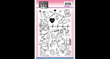 Clear Stamps - Yvonne Creations - Bubbly Girls - Professions