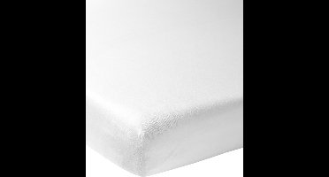 Meyco Baby Uni hoeslaken ledikant - white - 60x120cm