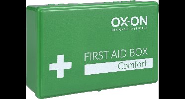 OX-ON Verbanddoos - Verbandtrommel Auto Internationaal (DIN 13164:2022) - 44 delig