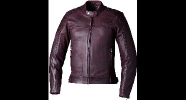 RST Iom Tt Brandish 2 Ce Mens Leather Jacket Oxblood 46 - Maat - Jas