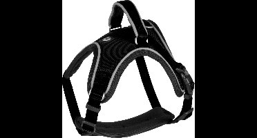 Explor west harnas nylon Zwart 65-80cm/25mm