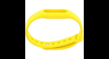 Xiaomi MiBand 1S Siliconen Horlogebandje (zonder tracker) - Geel