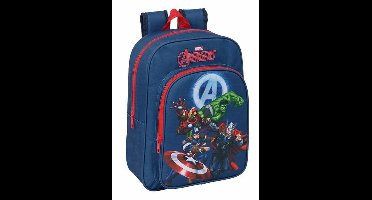 Schoolrugzak The Avengers Marineblauw 26 x 34 x 11 cm