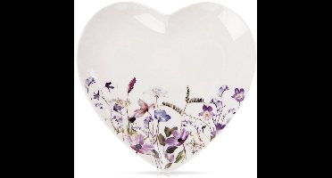 Dessertbord Porselein Hart LOUKA 17,5x17 cm - Taart Bordjes - Bord - Ontbijtbord - Borden