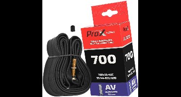 ProX - Fiets Binnenband - 700x35/42C - Auto Ventiel - Volledig Gekarteld