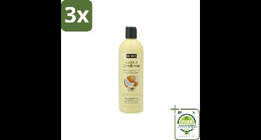 3 x Sence – Conditioner – Coconut – 400 ml - Grootverpakking - Conditioner Voor Droog Haar - Kokos Conditioner - Voedend Haar - Haar Herstel - Droog Haar Verzorging
