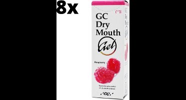 GC Dry Mouth Gel Framboos - 8 x 35 ml - Voordeelverpakking