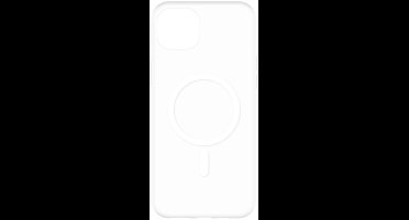 Just in Case hoesje geschikt voor iPhone 14 Plus Hoesje geschikt voor MagSafe - Ultra Dunne Backcover - Transparant