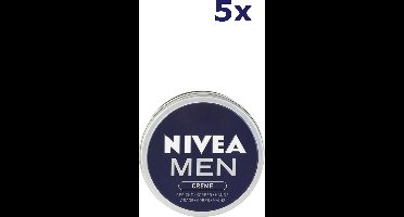 5x NIVEA MEN Crème 150 ml