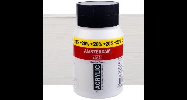 Amsterdam Standard Series Acrylverf Pot 600 ml Titaanwit 105