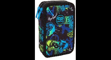 CoolPack Jumper 2 Skate Night - Tekenetui - dubbele pennenetui met accessoires F066930