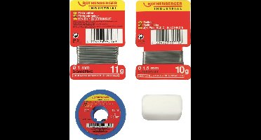 Rothenberger Soldeertin Set - Elektronica / Radio Soldeer - 4-delig
