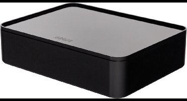 HAN Smart-organiser Allison - box met binnenschaal en deksel - stapelbaar - zwart - HA-1110-13