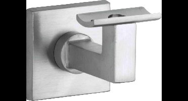 Leuninghouder Bauhaus hol M10 mat chroom