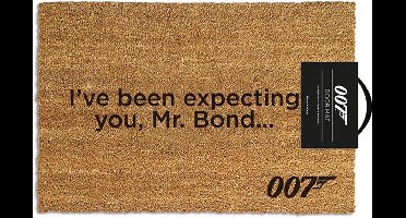 James Bond I've Been Expecting You Deurmat
