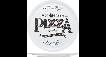 Cosy&Trendy Pizzabord 'Hot&Fresh'  - Ø 30 cm - Set-6