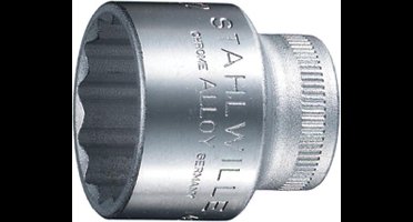 Stahlwille serie 45 Dopsleutel 3/8" / 16 - HPQ Verchroomd - twaalfkant maat 16 - Prijs per stuk