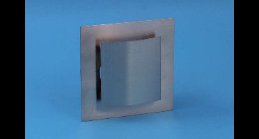 Nedco Art-Line ventilatierooster 100mm vierkant