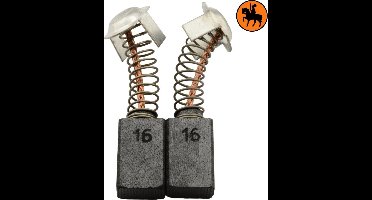 Koolborstelset voor Hitachi KM - 7x11x17mm