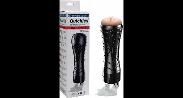 POWER ESCORTS  QUICKIES WALL MOUNTING VIBRATING PUSSY MASTURBATOR 24 CM 7 SPEED BRM01