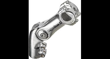 Ergotec Octopus 2 A-head 50 25.4/28.6 Mm Verstelbare Steel Zilver 110 mm / 0º/+60º