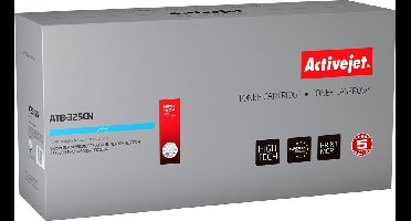 ActiveJet ATB-325CN toner voor brother printer; Brother TN-325C vervanging; Opperste; 3500 pagina's; cyaan.