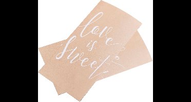 Love is sweet tasjes (20 stuks)