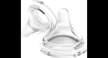 Lansinoh Natural Wave Teats x 2 - Slow Flow
