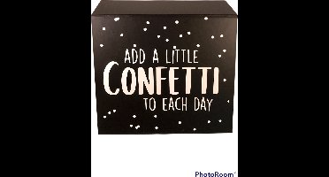 Luxe magneetdoos vierkant - Verjaardag - Geschenk - Verpakking - Decoratie -Matte uitvoering - Afmetingen 15 * 15 cm - Met opdruk - 2 stuks per set