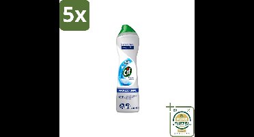 5 x Cif - Schuurmiddel - Original - 750ml - Wasstrips - Schoonmaken - Schuren - Vuil Verwijderen - Keuken Schoonmaken - Badkamer Schoonmaken