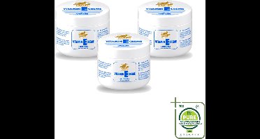 3 x Goldline - Bodycrème - Vitamine-E & Aloë Vera - Normale Huid - Hydraterend - 250 ml - Grootverpakking - Vaatwasstrips - Bodycrème - Vitamine E - Aloë Vera - Hydraterende Crème - Huid Verzorging