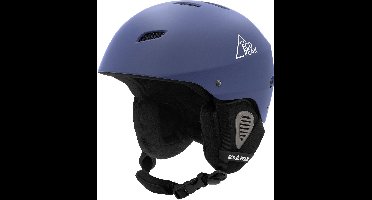 ECD Germany Helm skië en snowboard voor heren dames en jongeren, robuuste en lichtgewicht helm wintersport met brilhouder en optimale ventilatie, verstelbare S 51-54 cm met wasbare binnenvoering en opbergtas hoogwaardige kunststof gespen (ITW), blauw
