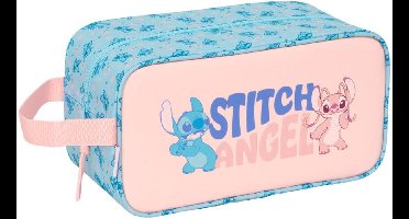 Disney Stitch & Angel XL toilettas – 29 x 14 x 15 cm