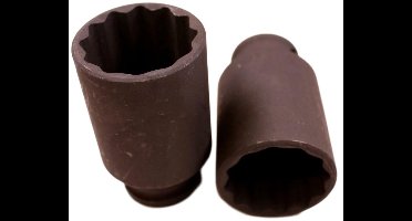 Slagschroefdop 1/2 inch - 14 mm Cr-Mo - 12-kant - Industriële kwaliteit
